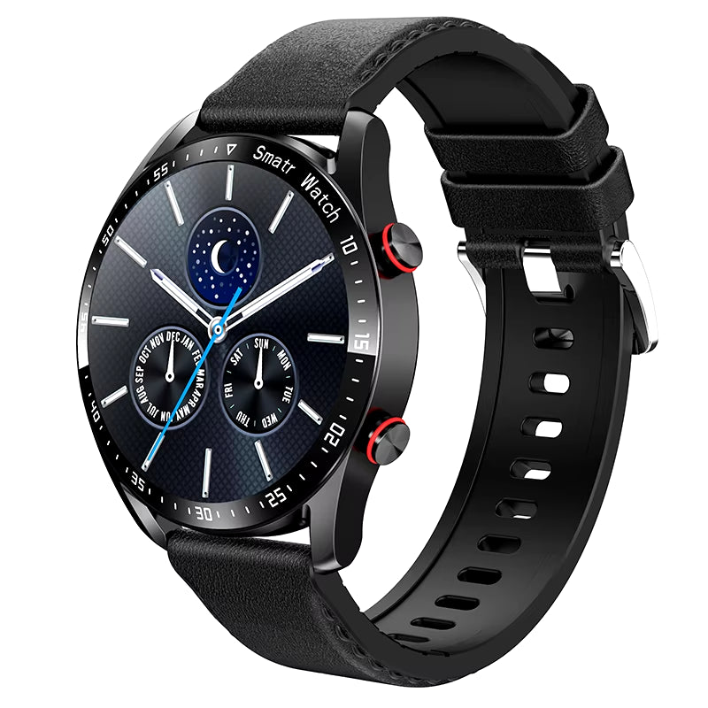 2024 New Smart Watch Men 1.5 Inch Full Touch Screen Bluetooth Call Business Man Watches Fitnes Sports Smartwatch for Android IOS
