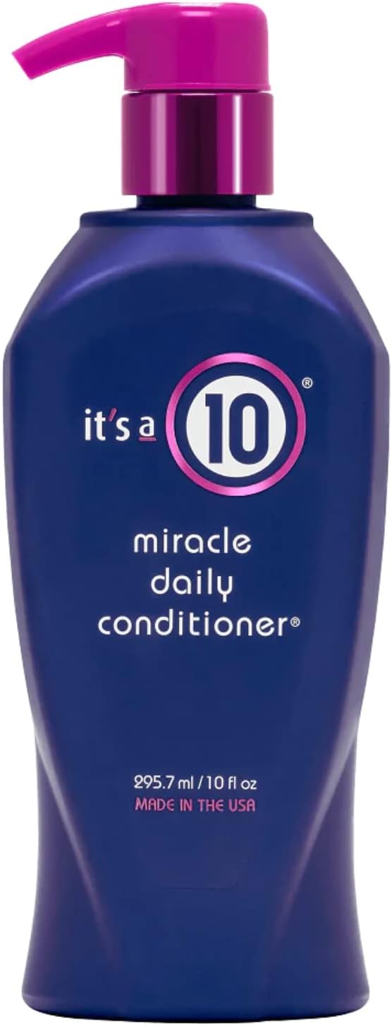It’S a 10 Haircare - Miracle Daily Conditioner, Everyday Use, Colour Safe, for Dry Damaged Hair, Reduces Frizz and Restore Shine 295Ml