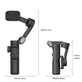3-Axis Handheld Gimbal Stabilizer for Smartphone with Fill Light for Iphone Android Face Tracking Vlog Smart XE