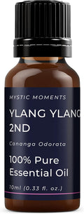 | Ylang Ylang 2Nd Essential Oil 10Ml (Cananga Odorata) | Sweet Exotic Floral Aroma | Relaxing & Balancing Scent for Diffusers and Aromatherapy