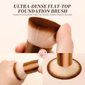 Foundation Brush Kabuki Make up Brush Flat Top Makeup Brushes Perfect for Blending Liquid, Cream or Flawless Powder Cosmetics - Buffing, Stippling, Concealer
