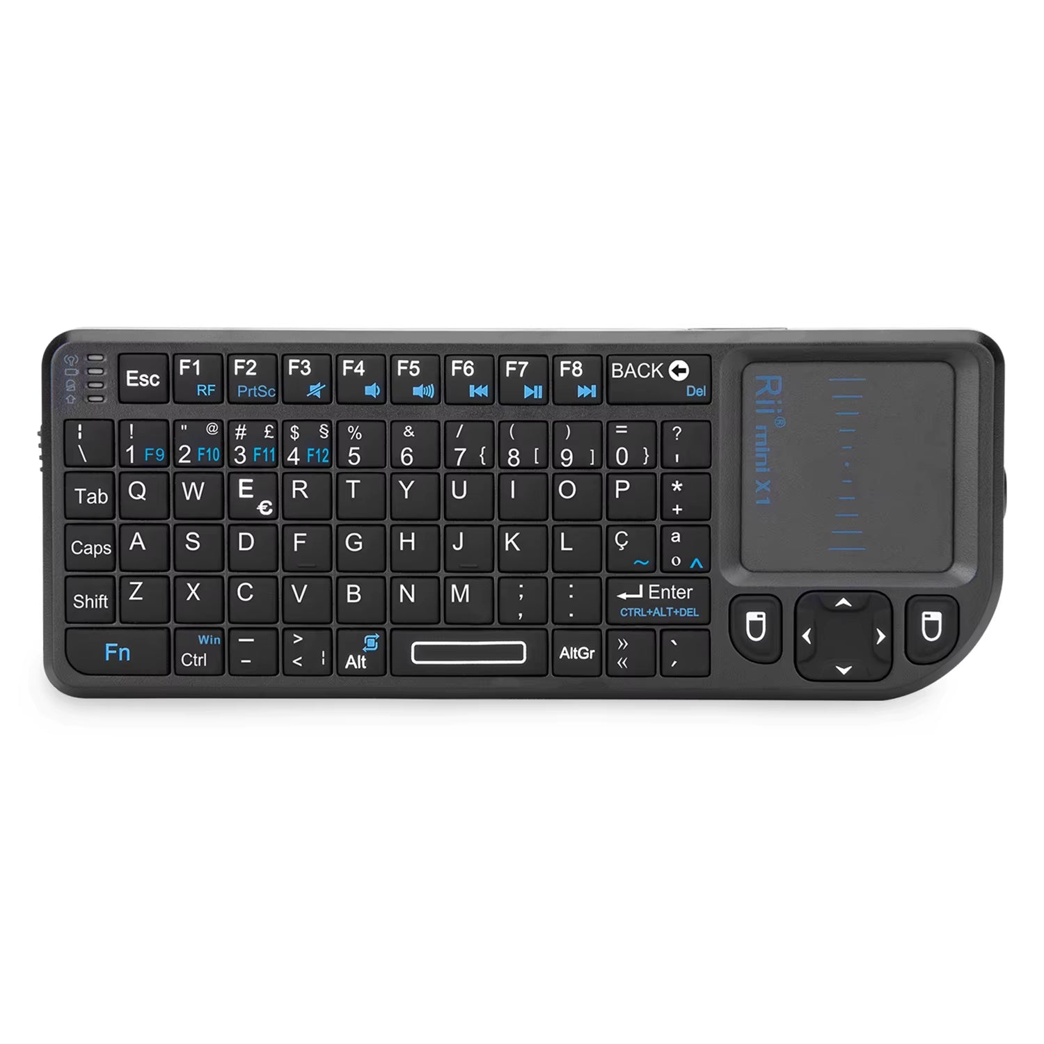 X1 2.4Ghz Mini Wireless Keyboard English/Es/Fr Keyboards with Touchpad for Android TV Box/Pc/Laptop