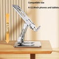 360 Rotation Tablet Stand for Ipad, Adjustable Foldable Tablet Holder,Aluminum Phone Stand Compatible with Ipad Pro/ Air/ Mini