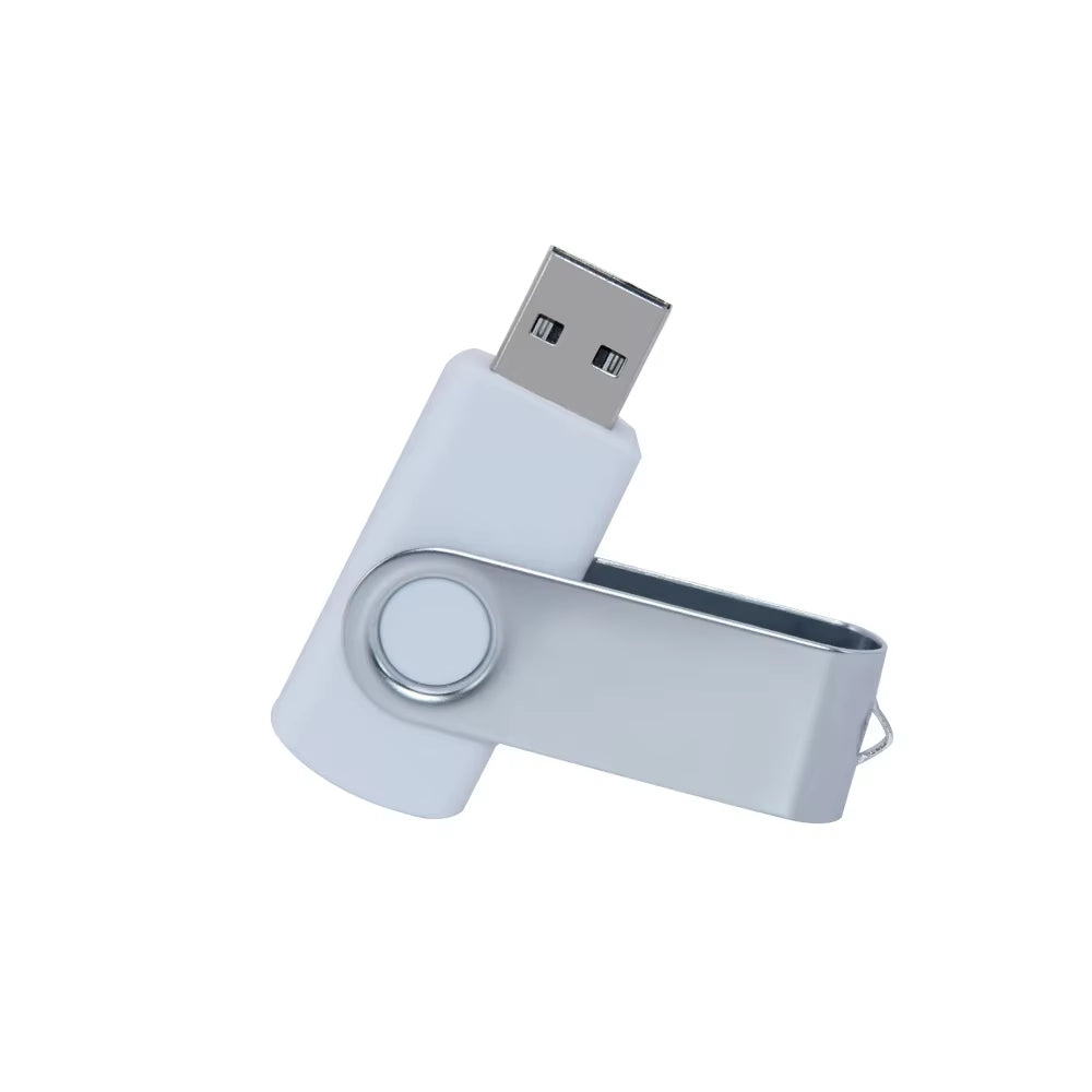 Флешка Usb 32GB Flash Drive 16 Giga Memory Stick Metal Jump Drive Swivel Pendrive Portable 64 128 GB Cle Usb 2.0 Pen Drives