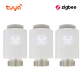 Tuya Zigbee3.0 Smart TRV Radiator Actuator Valve Thermostatic Radiator Valve Temperature Controller Support Alexa Google Home