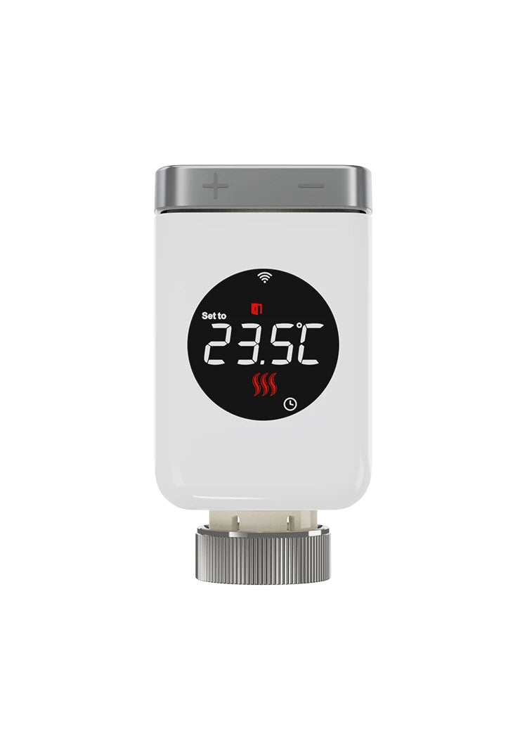 Tuya Zigbee3.0 Smart TRV Radiator Actuator Valve Thermostatic Radiator Valve Temperature Controller Support Alexa Google Home