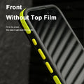 New Bicolor Matte Frosted Magnetic Phone Case for Iphone 17 16 15 14 plus 13 12 11 Pro Max Translucent Shockproof Hard Cover