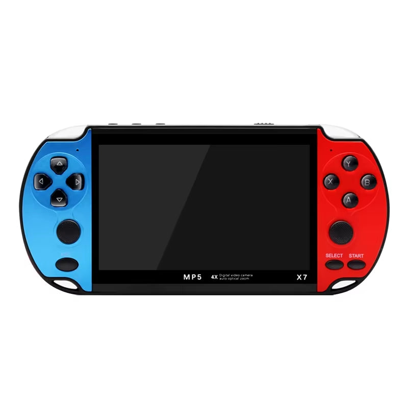 X7 4.3Inch Built-In 9000+ Games Handheld Game Console TFT Screen Video Game Player HD Game for GBA GBC NES GBC