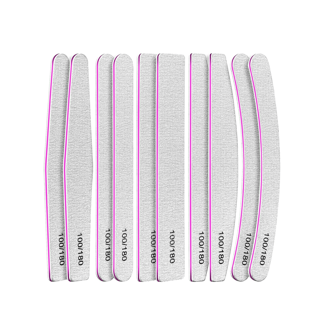 10 Pcs Nail File Set